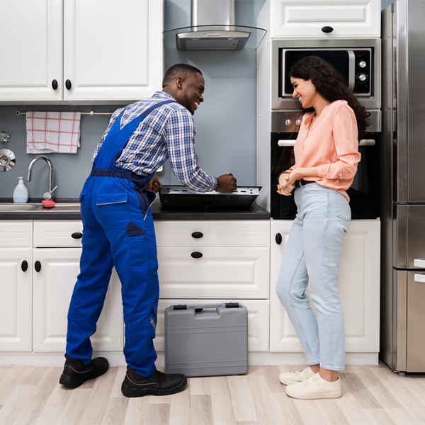 can you provide an estimate for cooktop repair before beginning any work in Robertsville MO